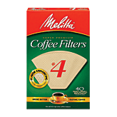 Melitta Coffee Filters #4 Cone Natural Brown Full-Size Picture